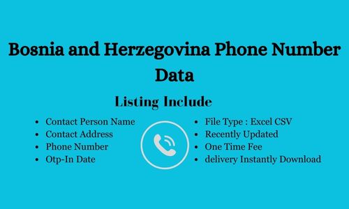 波斯尼亚和黑塞哥维那手机号码数据库​