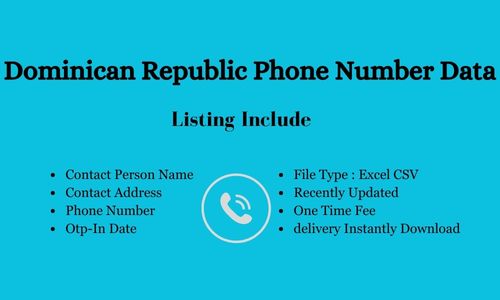 多米尼加共和国手机号码数据库​