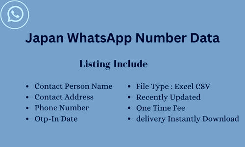 日本 WhatsApp 号码列表