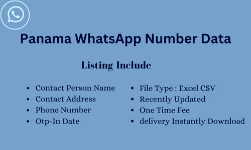 巴拿马 WhatsApp 号码列表