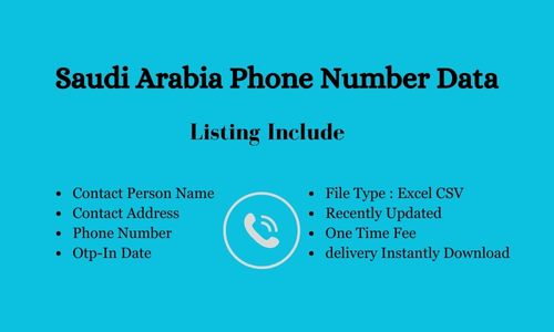 沙特阿拉伯手机号码数据库