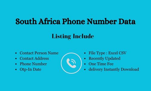 南非手机号码数据库