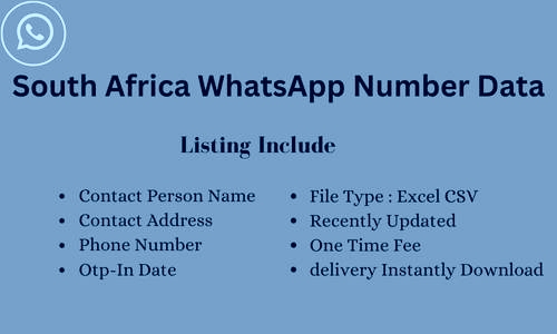 南非 WhatsApp 号码列表