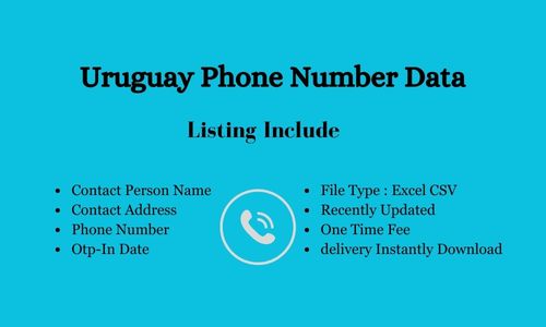 乌拉圭手机号码数据库